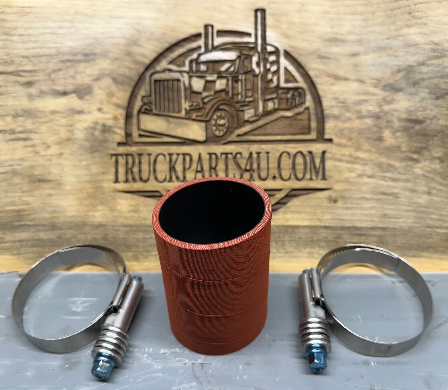 85124530 Volvo Mack EGR kit with 3.5" hose and cooler clamp – S-23431